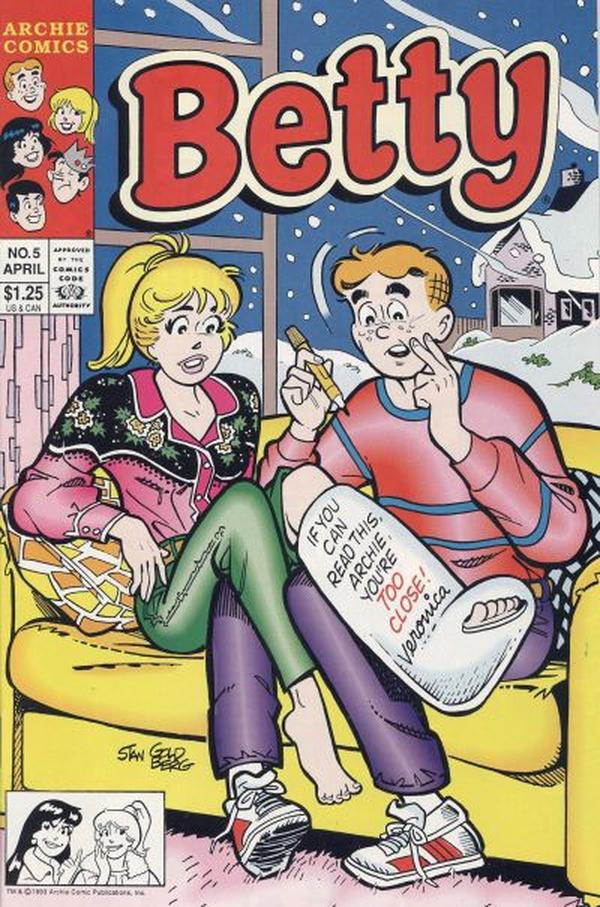 Betty #5 cover