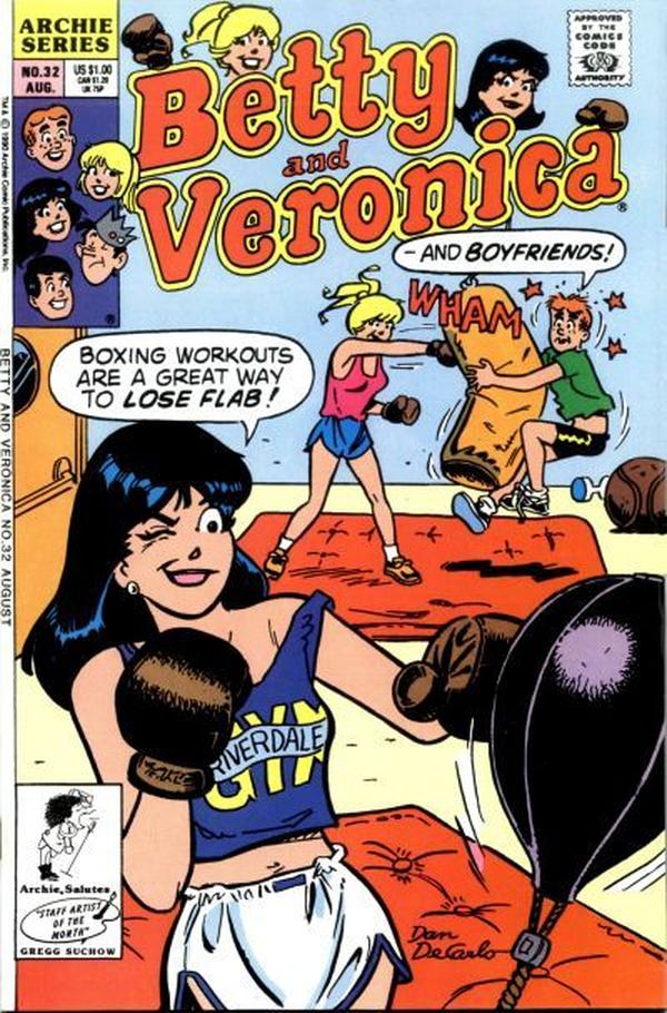 Betty and Veronica #32 cover