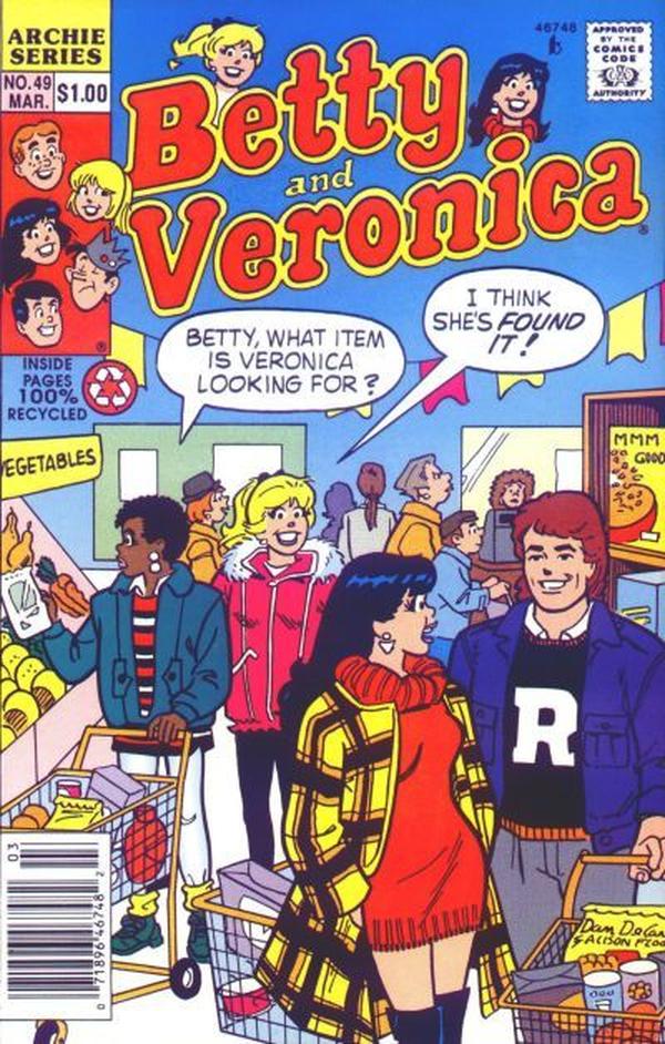 Betty and Veronica #49 cover