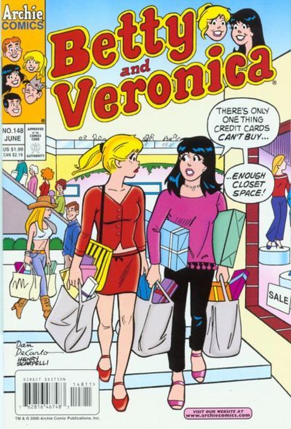 Betty and Veronica #148 cover