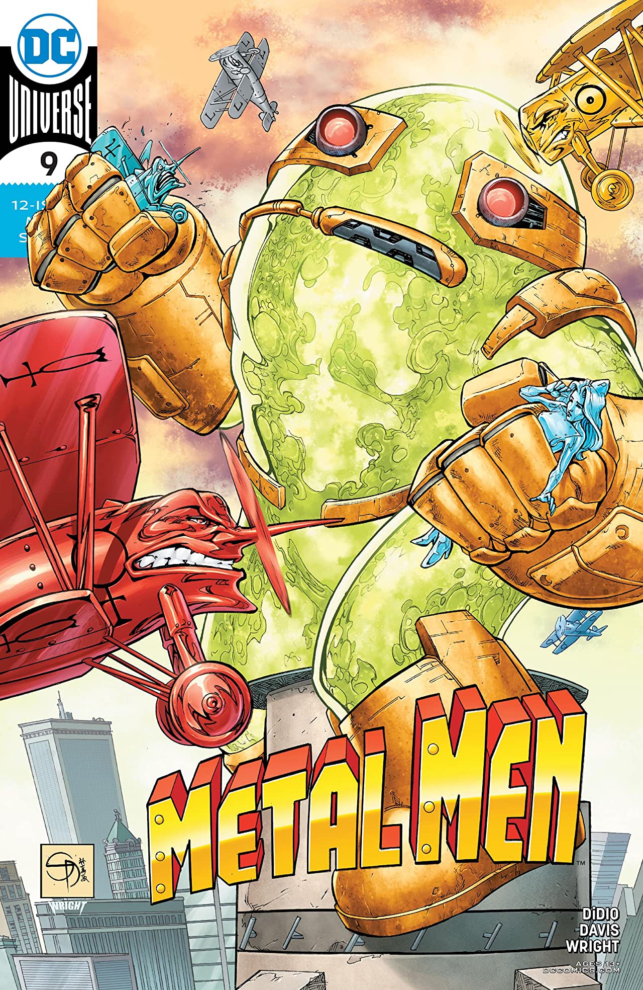 Metal Men #9 cover