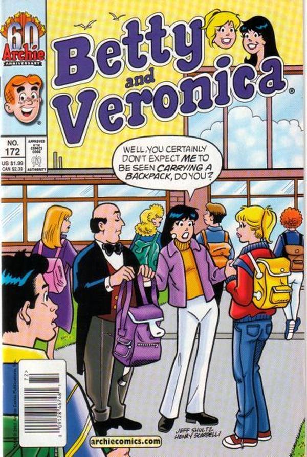 Betty and Veronica #172 cover