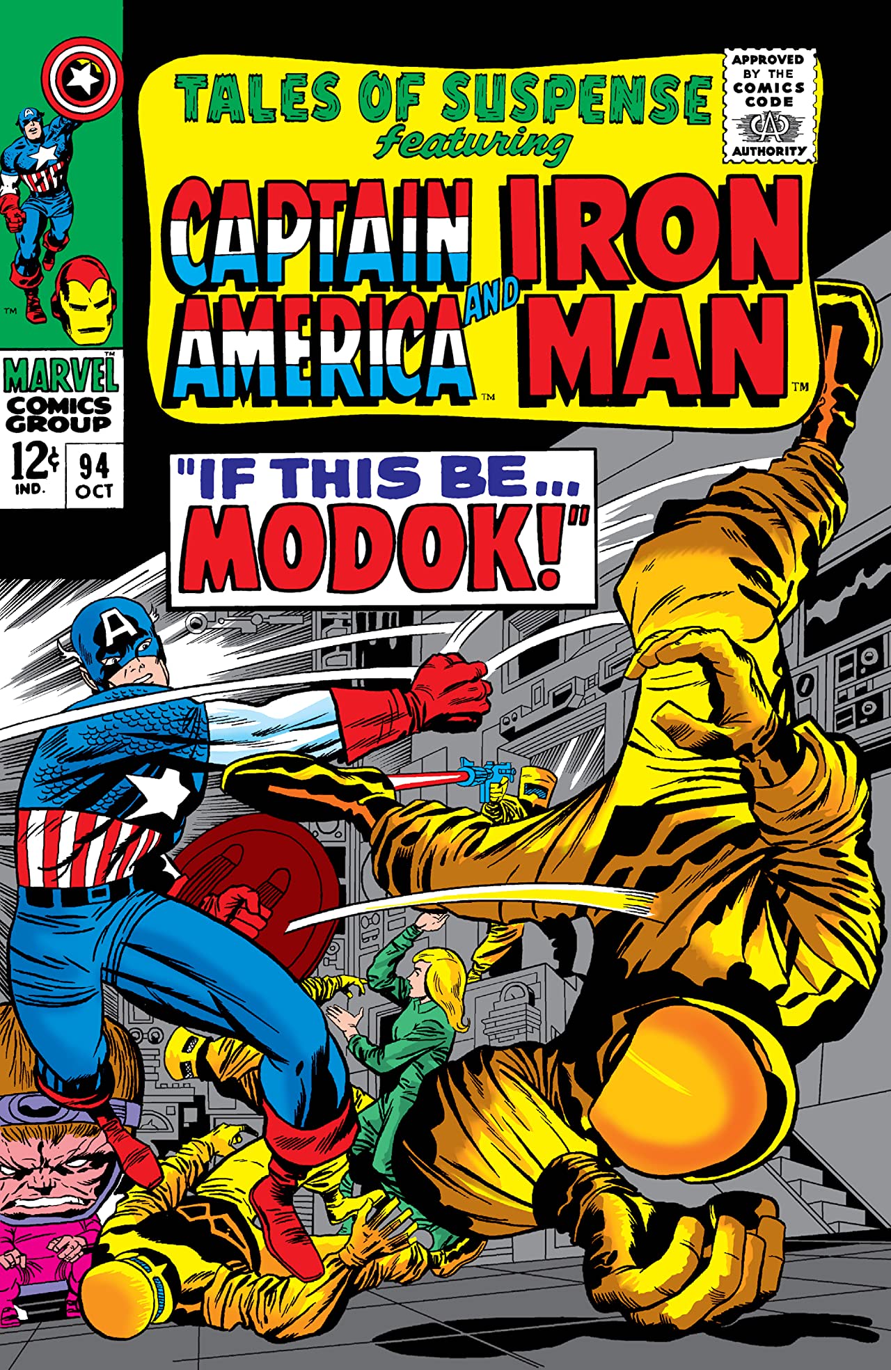 Tales of Suspense #94 cover