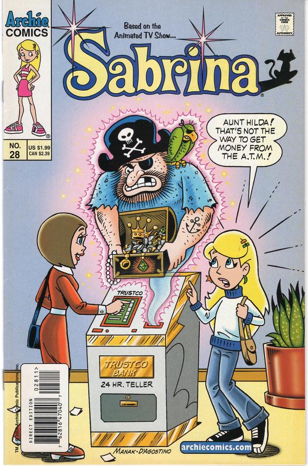 Sabrina #28 cover