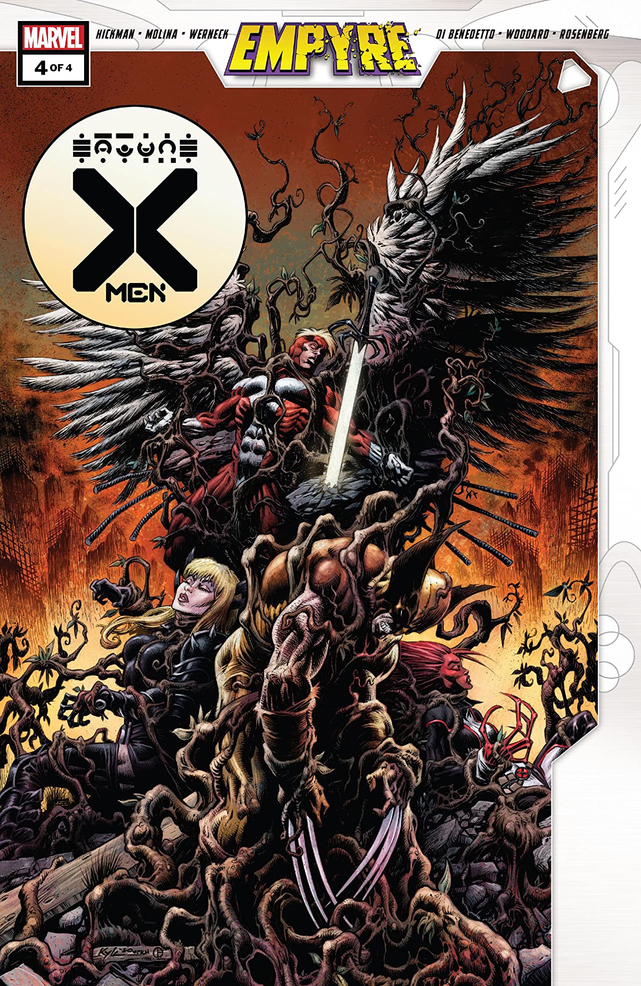Empyre: X-Men #4 cover
