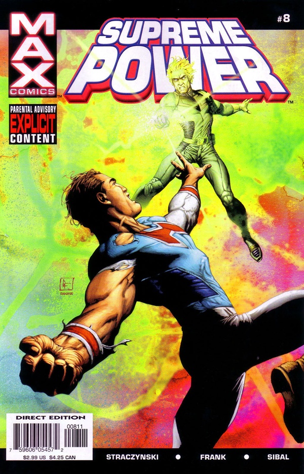 Supreme Power #8 cover