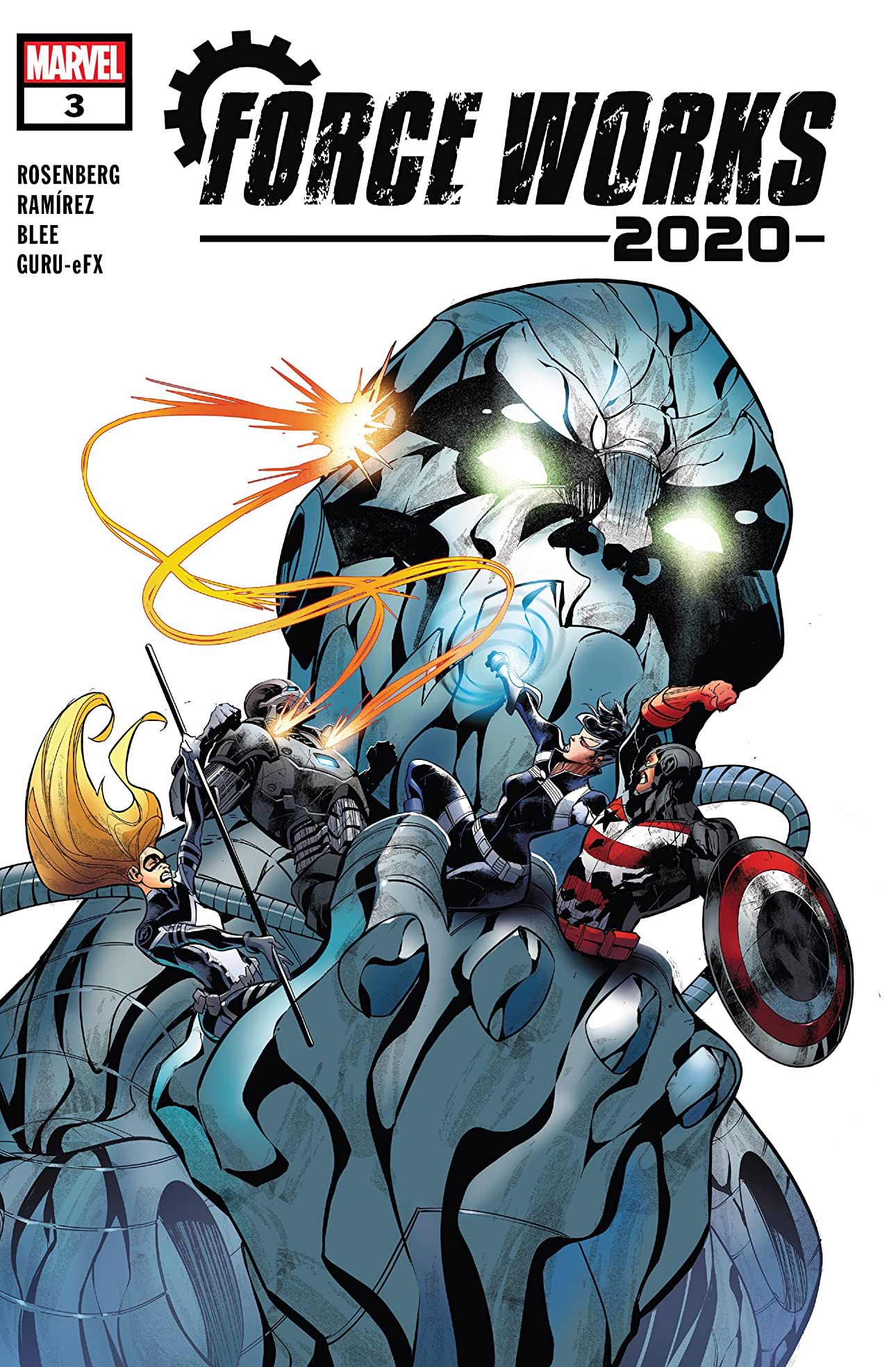 2020 Force Works #3 cover