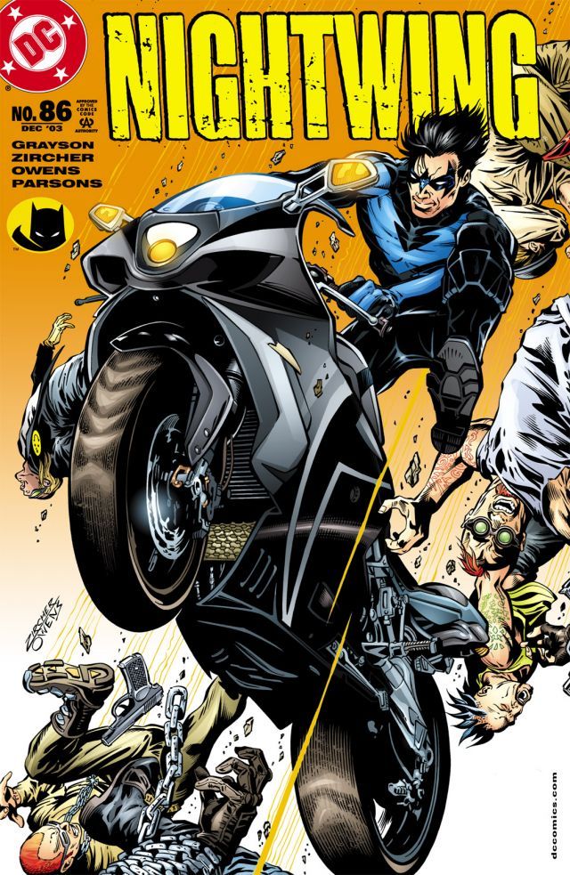 Nightwing #86 cover