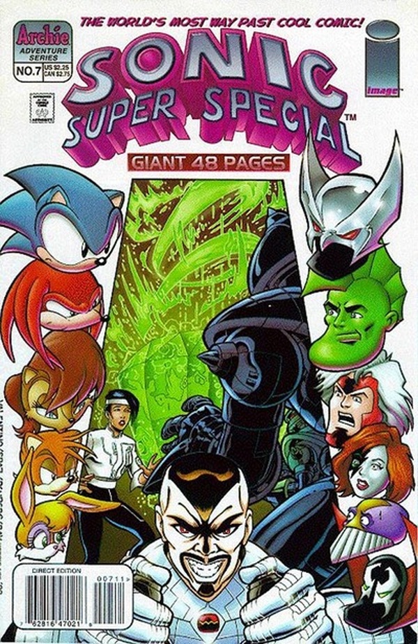 Sonic Super Special #7 cover