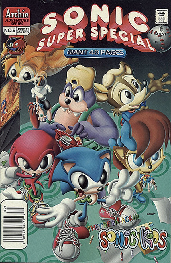 Sonic Super Special #9 cover