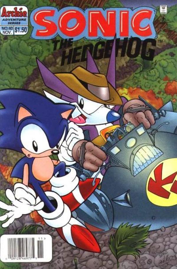 Sonic the Hedgehog #40 cover