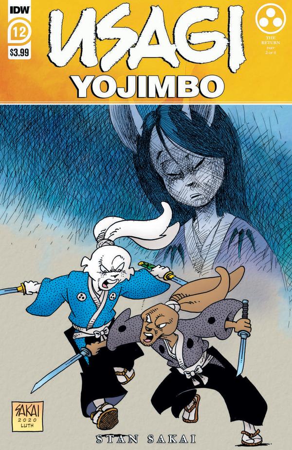 Usagi Yojimbo #12 cover
