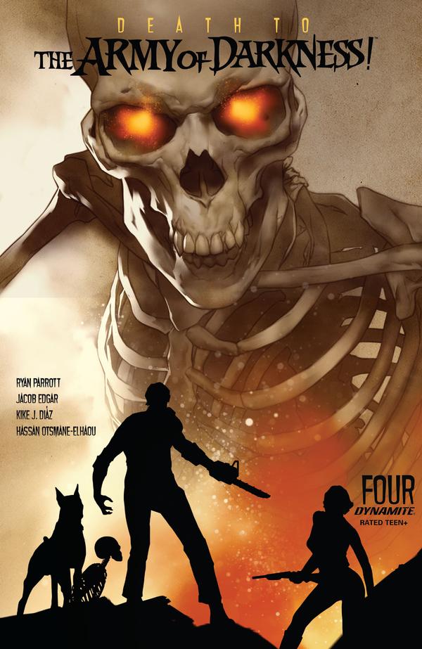 Death to the Army of Darkness! #4 cover