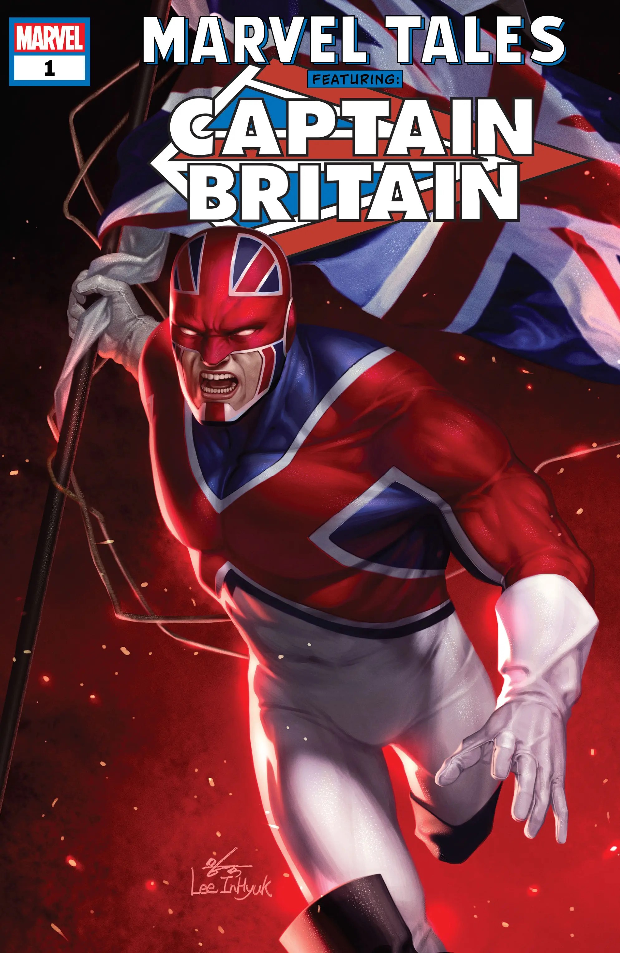 Marvel Tales: Captain Britain #1 cover