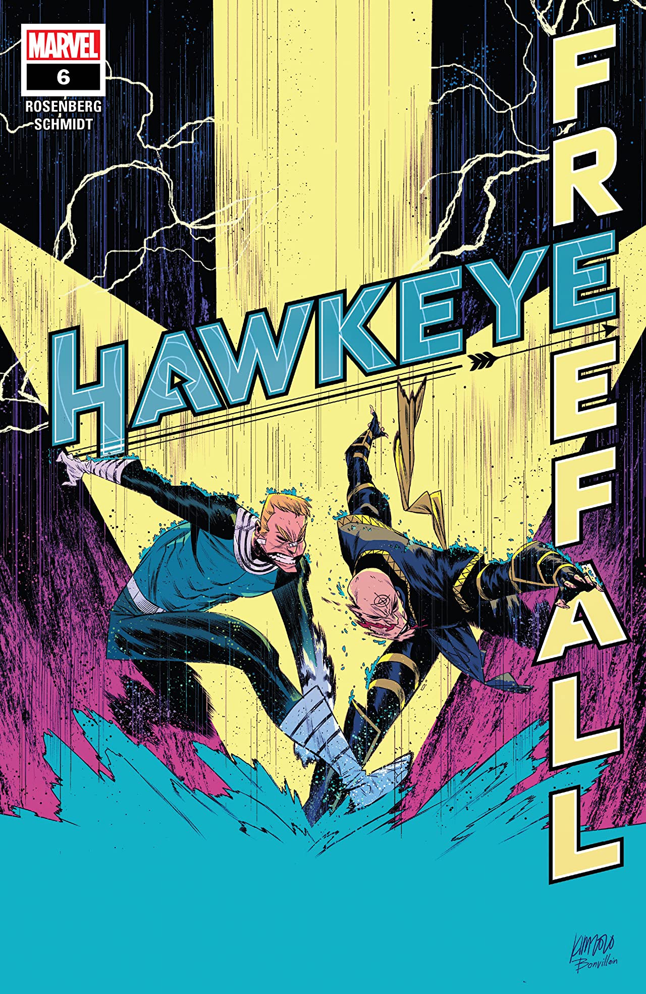 Hawkeye: Freefall #6 cover