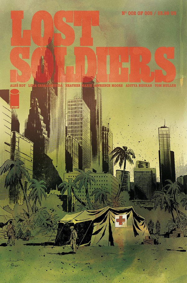 Lost Soldiers #2 cover