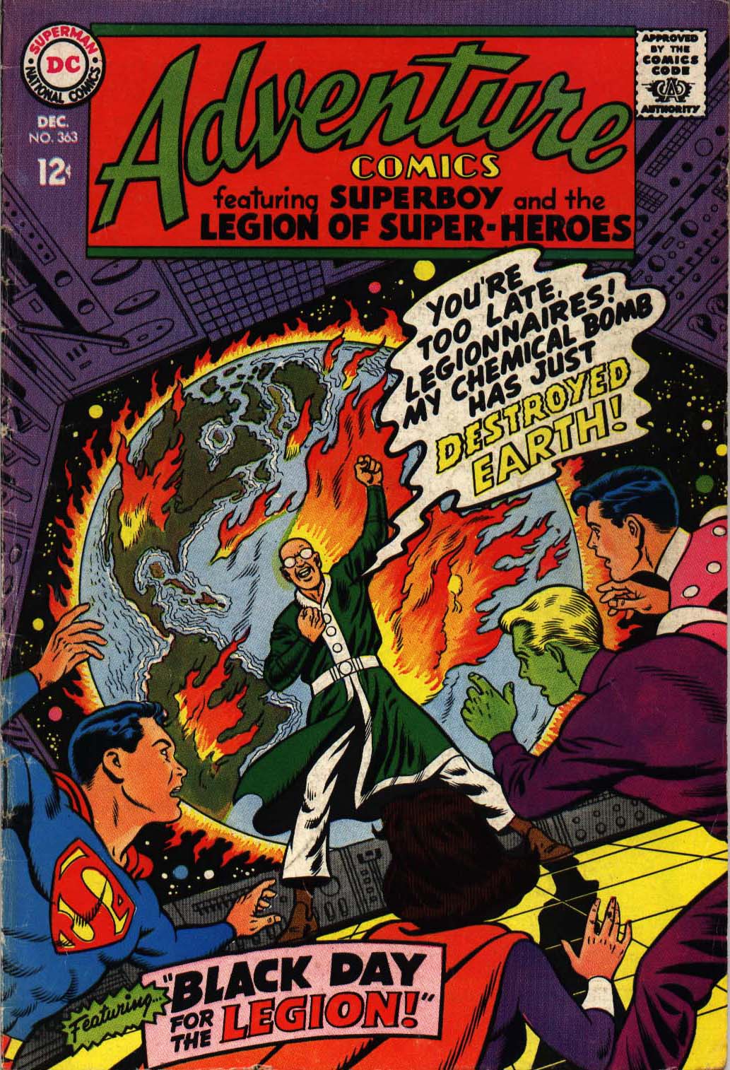 Adventure Comics #363 cover