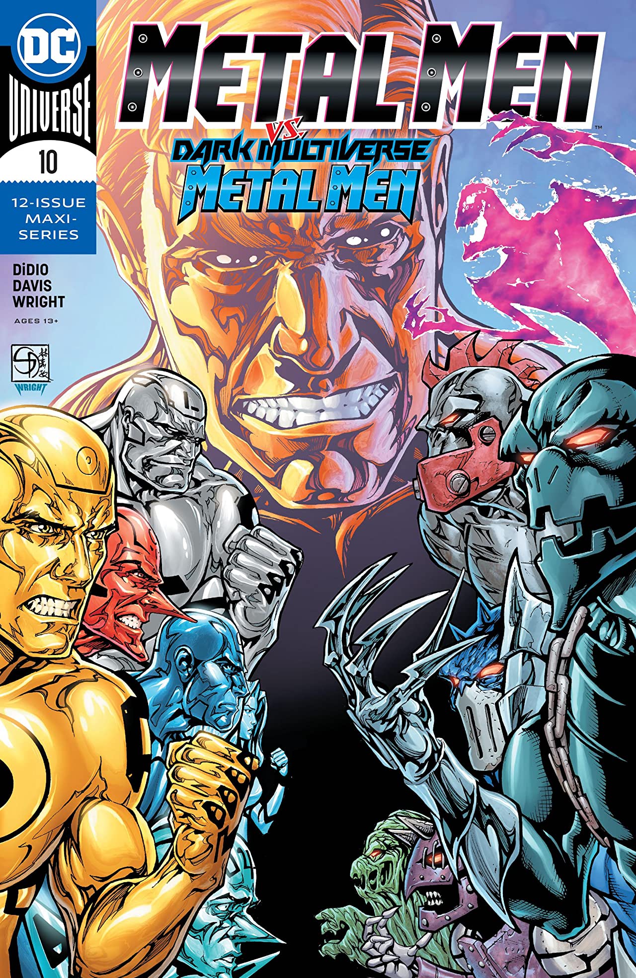 Metal Men #10 cover