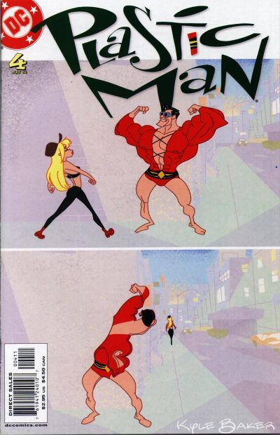 Plastic Man #4 cover
