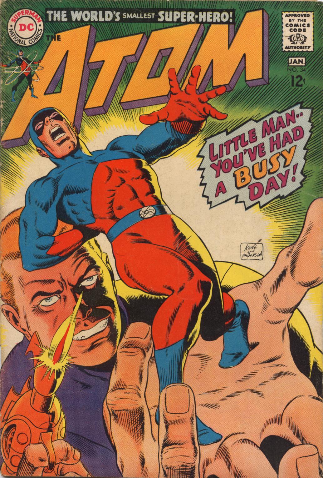 The Atom #34 cover