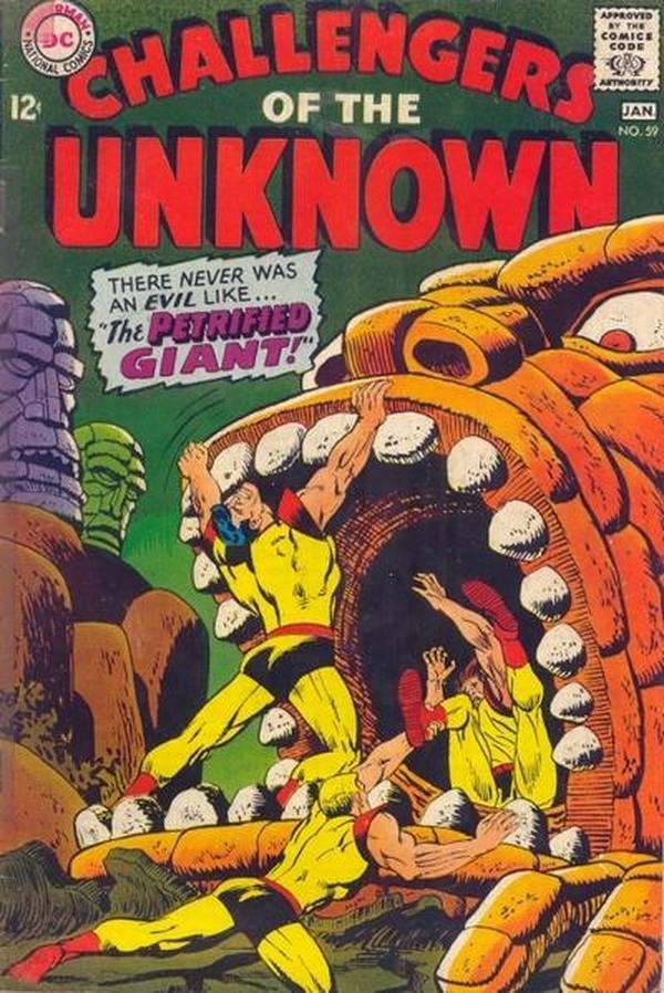 Challengers of the Unknown #59 cover