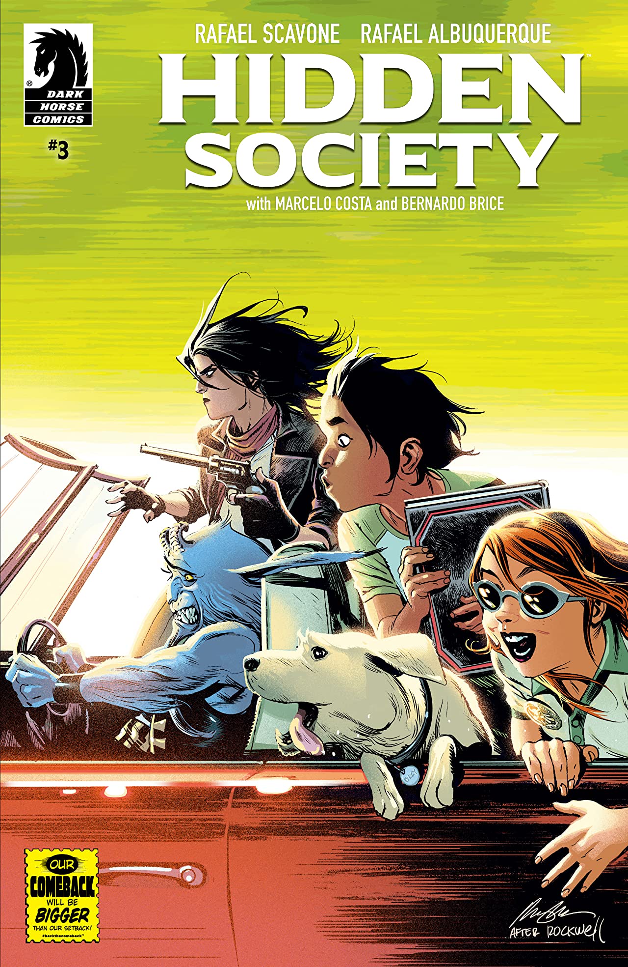 Hidden Society #3 cover