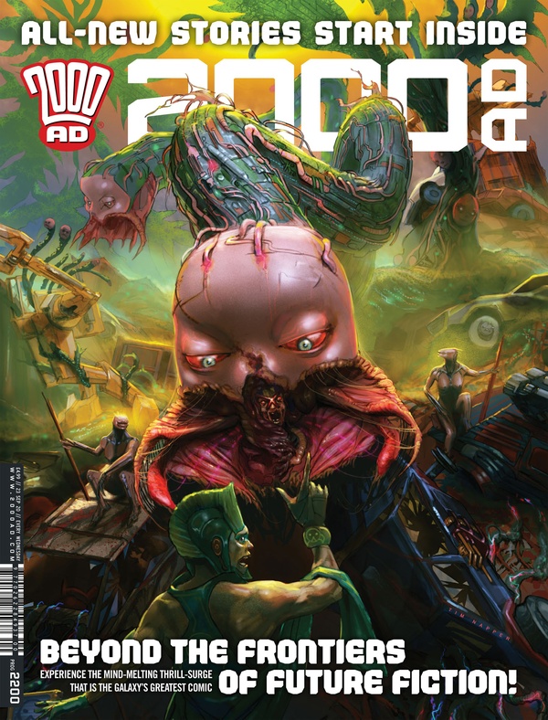 2000 AD #2200 cover