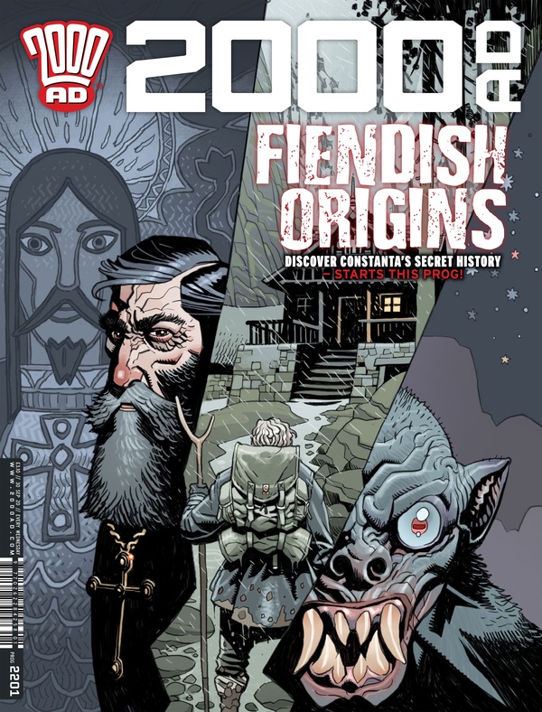 2000 AD #2201 cover