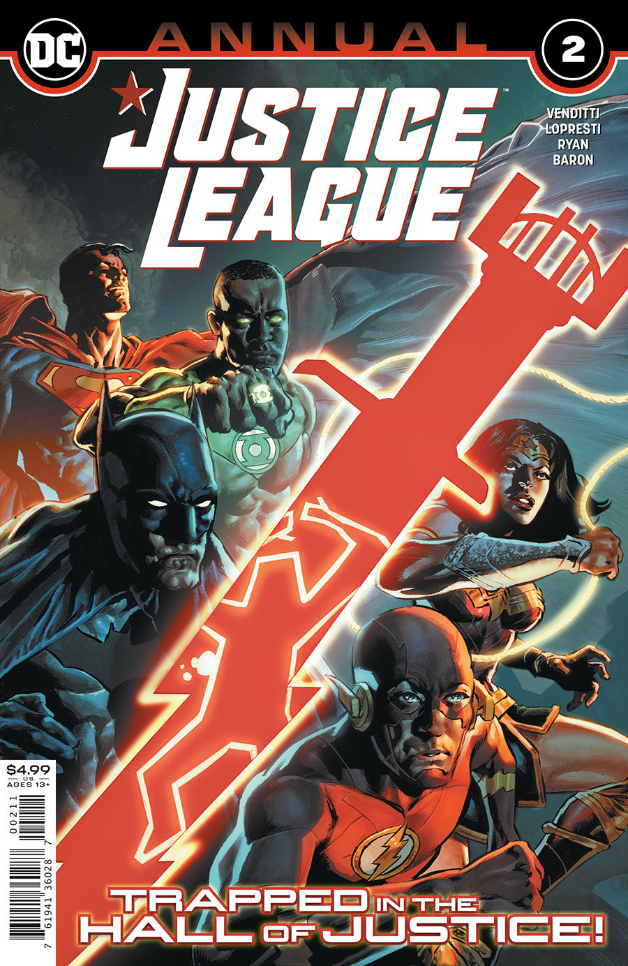 Justice League Annual #2 cover