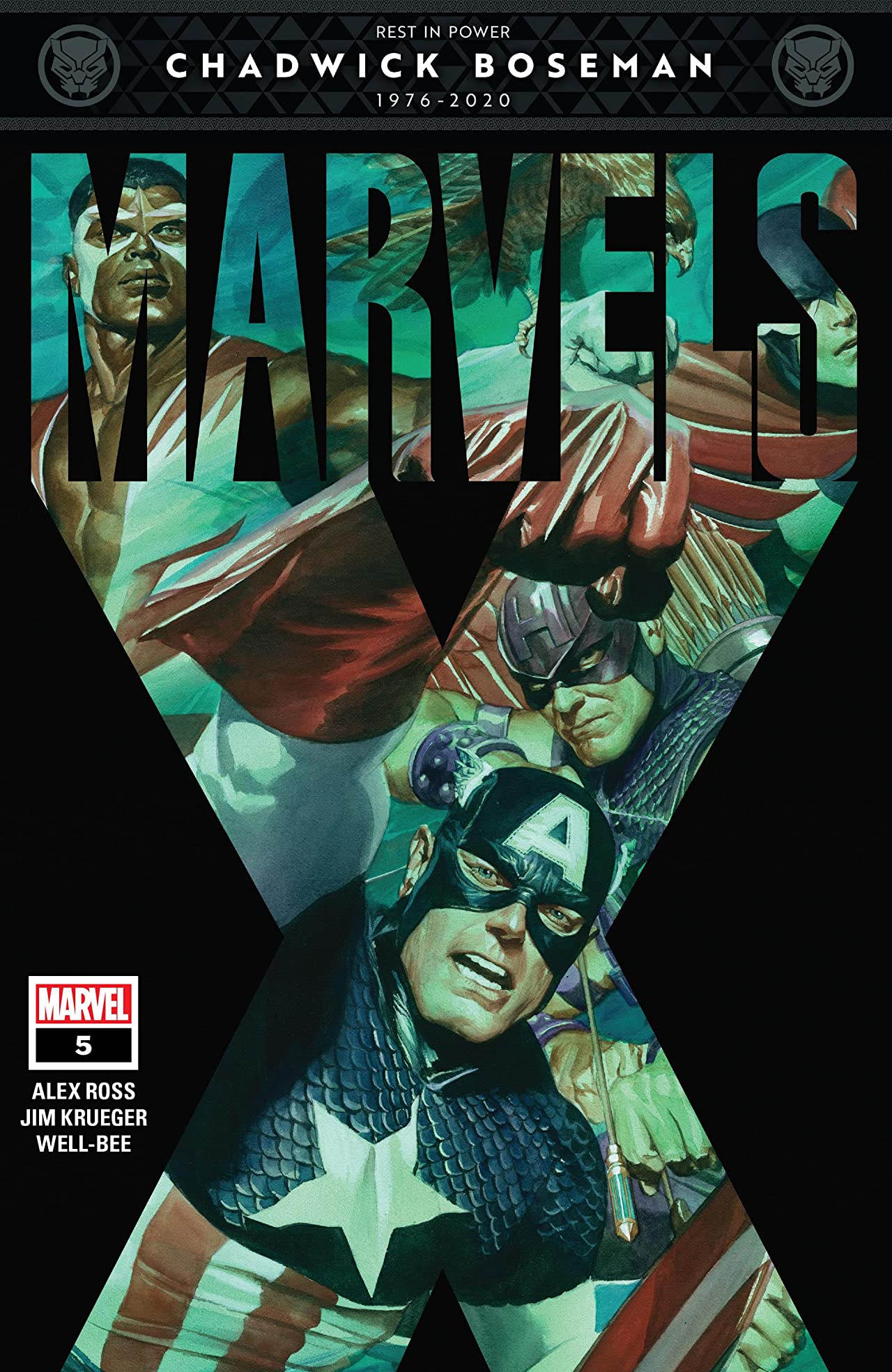 Marvels X #5 cover