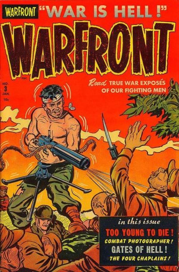 Warfront #3 cover