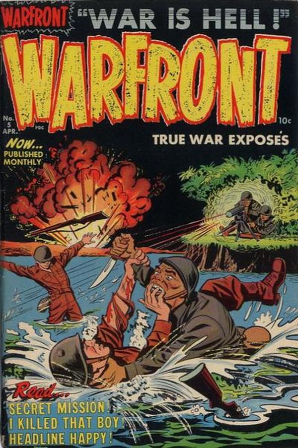 Warfront #5 cover