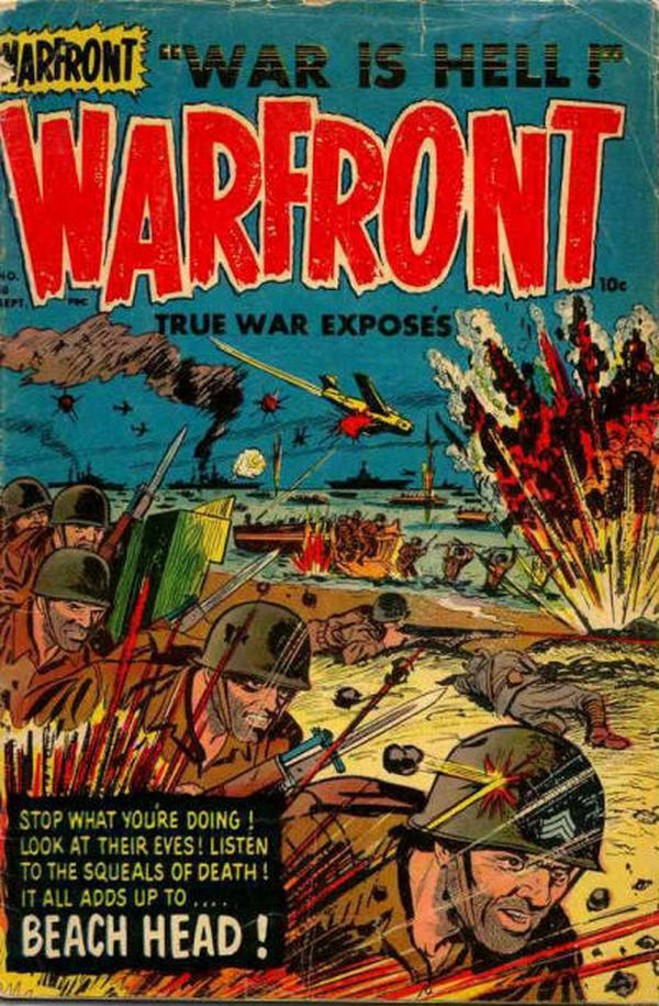 Warfront #10 cover