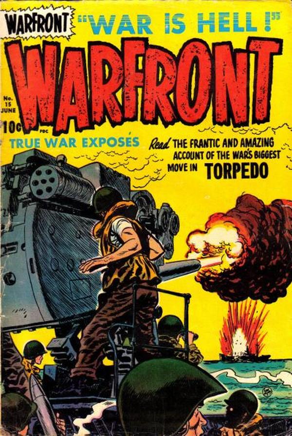 Warfront #15 cover