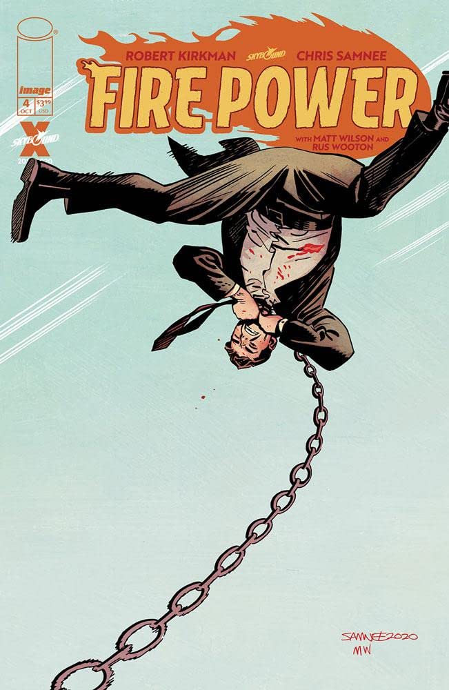 Fire Power #4 cover