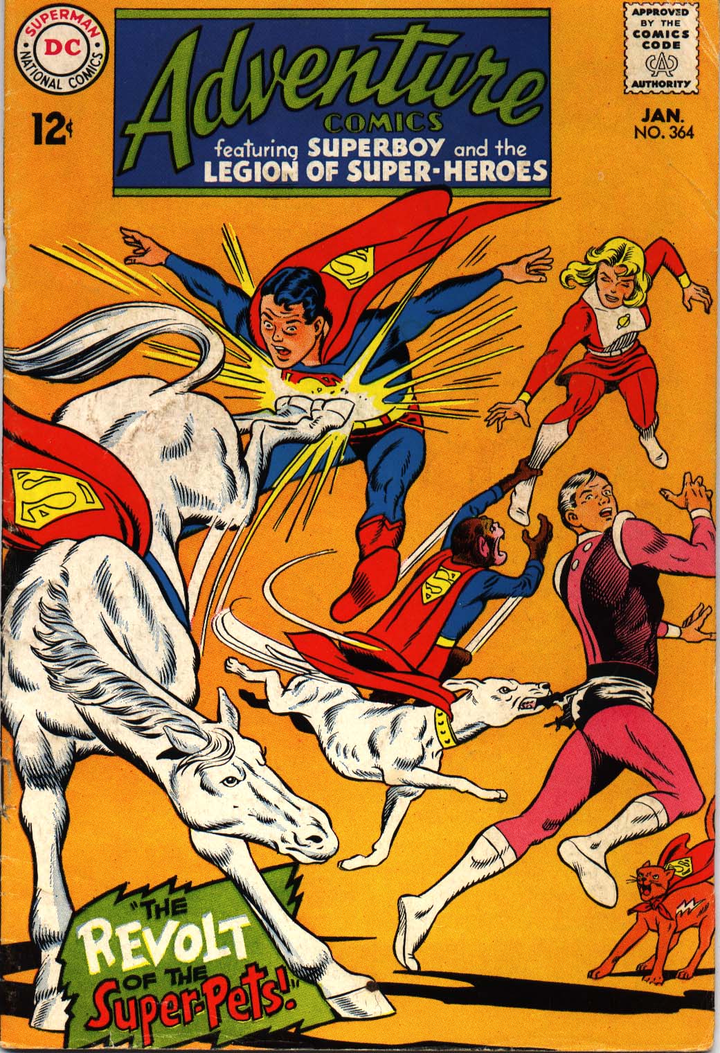 Adventure Comics #364 cover