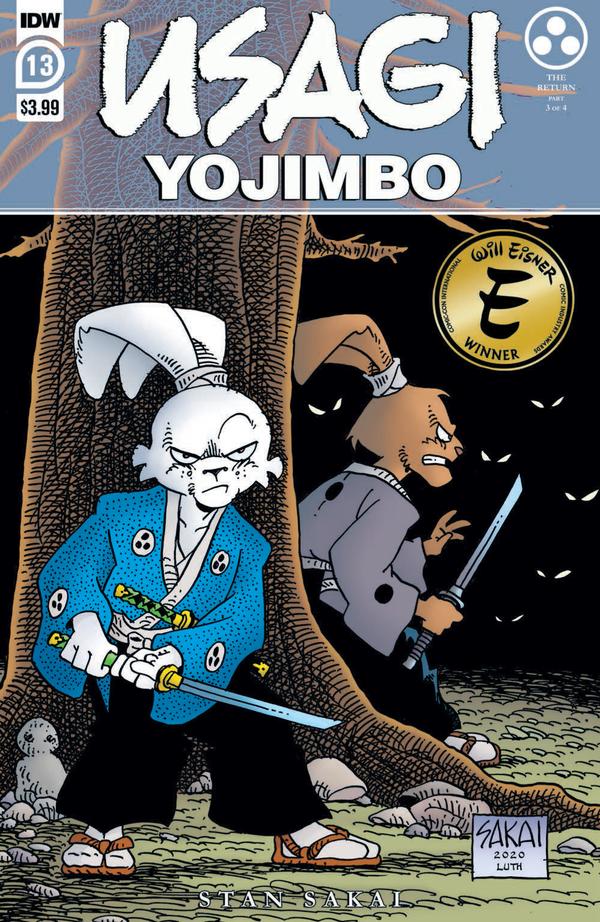 Usagi Yojimbo #13 cover
