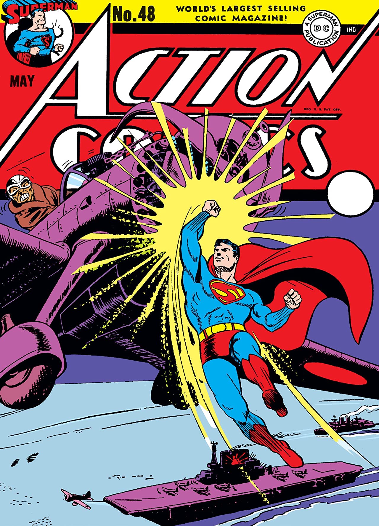 Action Comics #48 cover