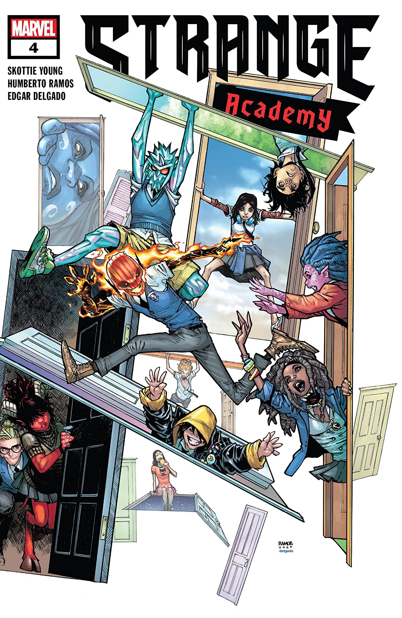 Strange Academy #4 cover