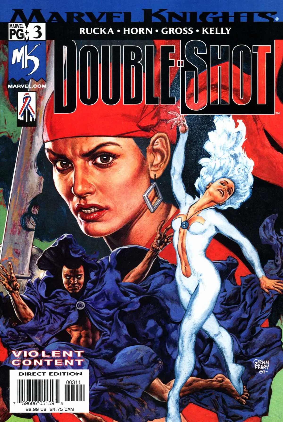 Marvel Knights Double Shot #3 cover