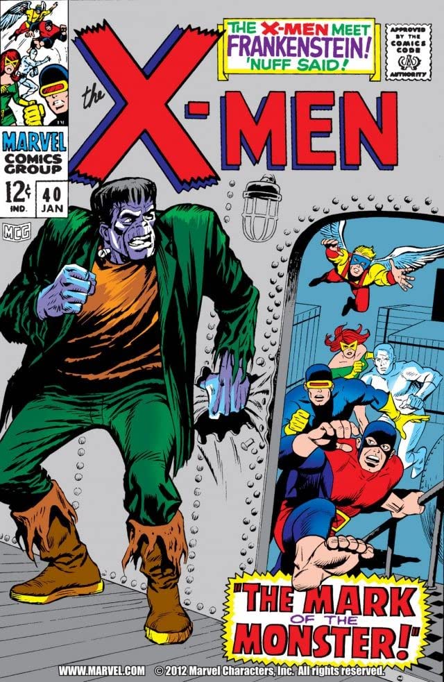 The X-Men #40 cover