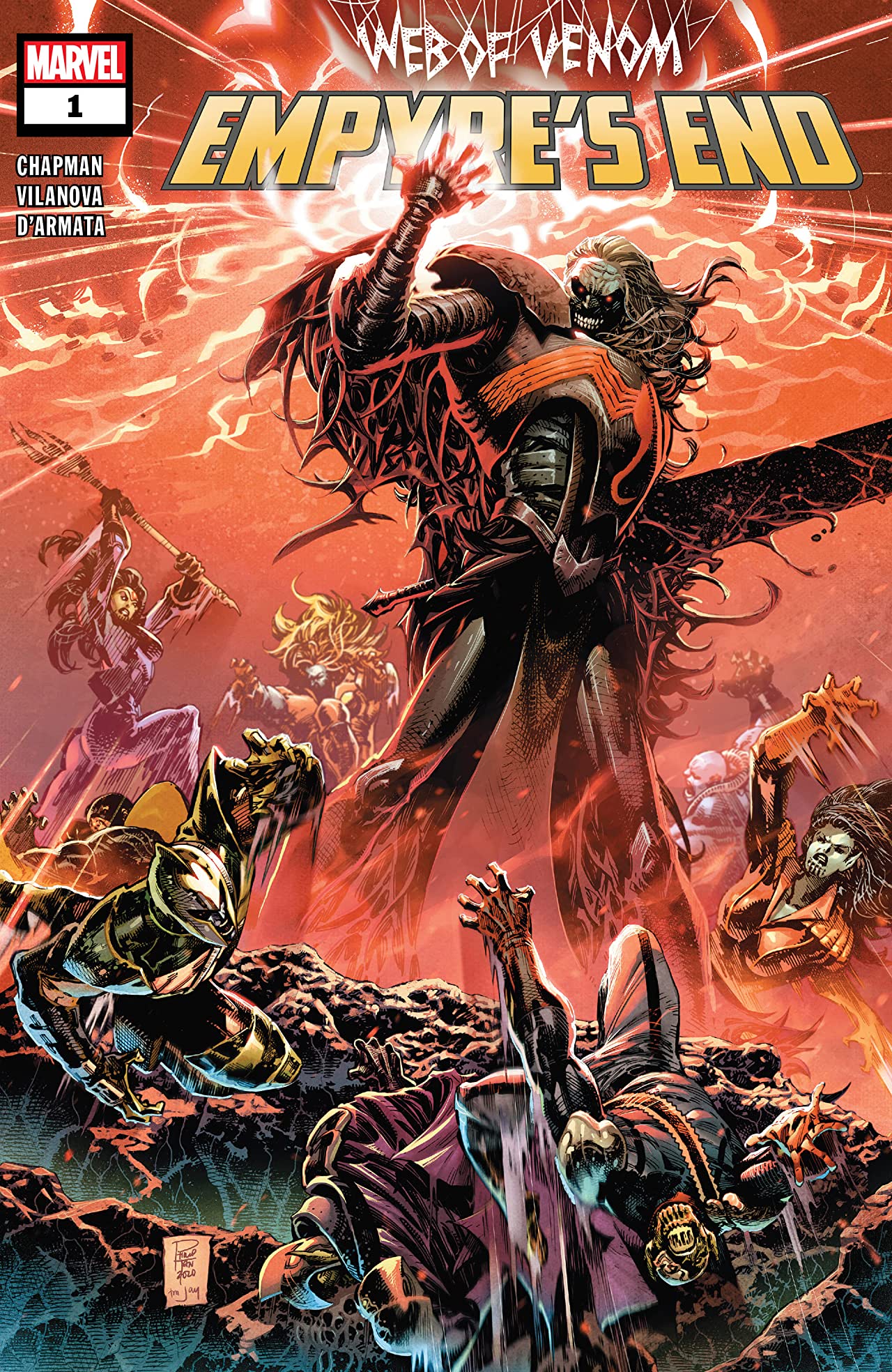 Web of Venom: Empyre's End #1 cover