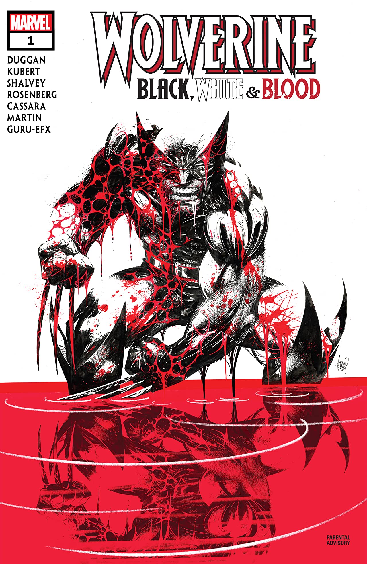 Wolverine: Black, White & Blood #1 cover