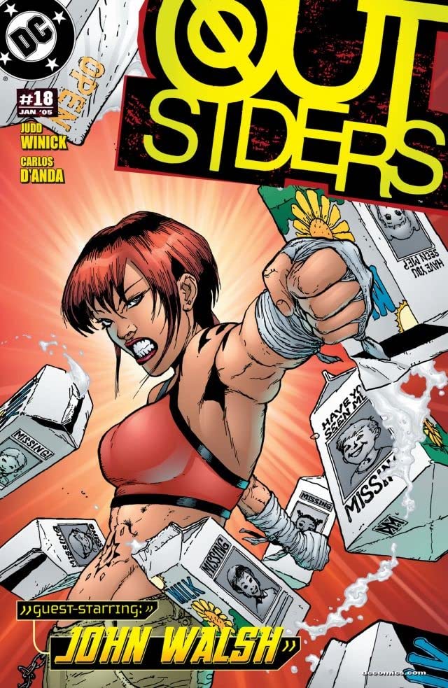 Outsiders #18 cover