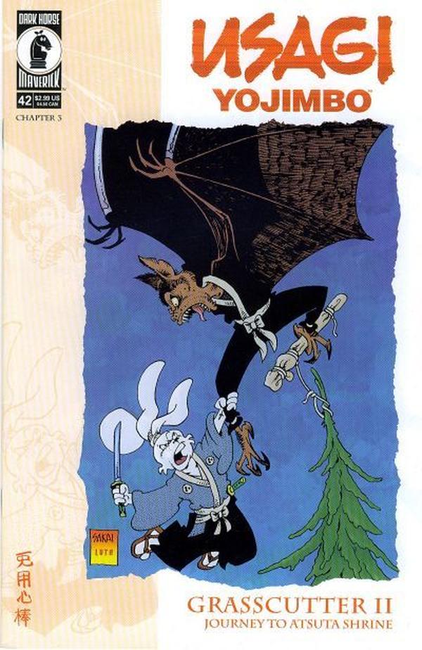 Usagi Yojimbo #42 cover