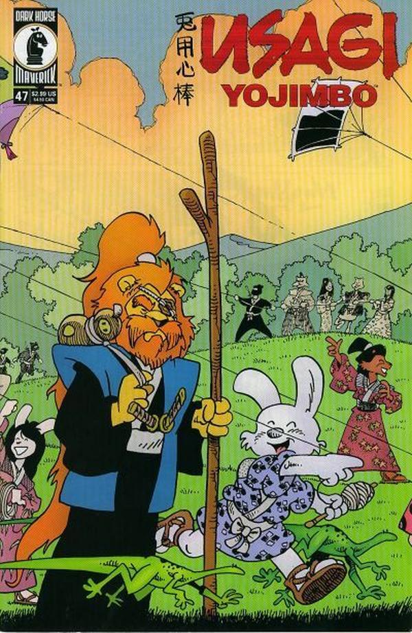 Usagi Yojimbo #47 cover