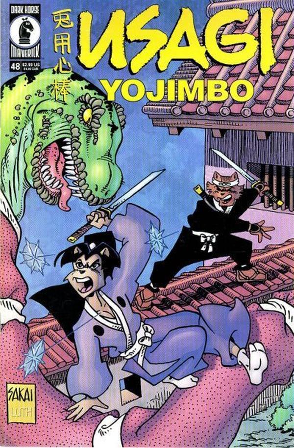 Usagi Yojimbo #48 cover