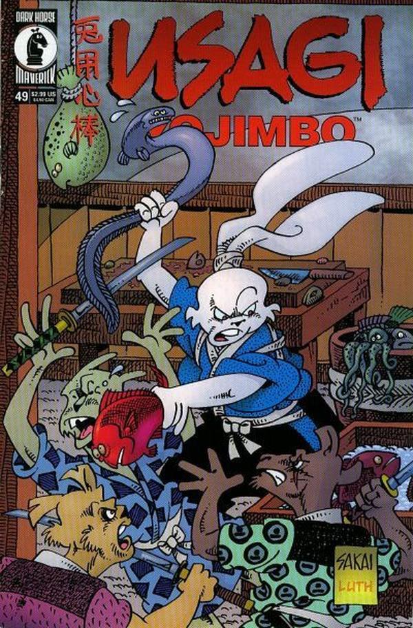 Usagi Yojimbo #49 cover