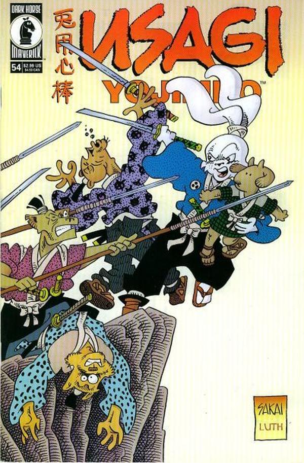 Usagi Yojimbo #54 cover
