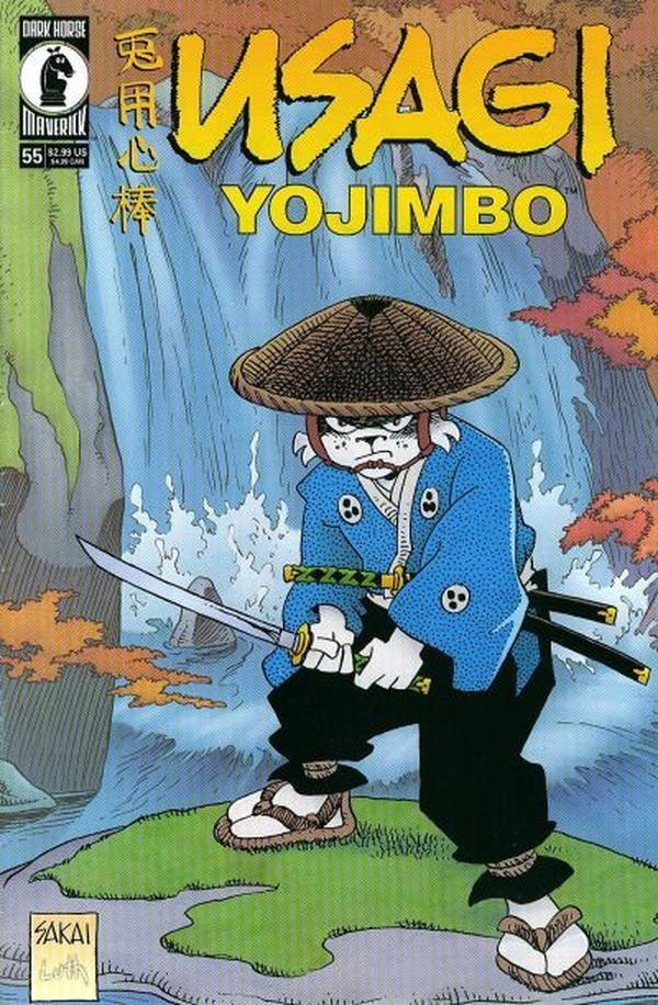 Usagi Yojimbo #55 cover
